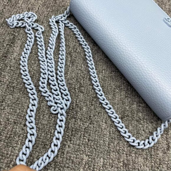 100% Authentic GUCCI Soho Wallet on Chain Leather Shoulder Bag - Picture 6 of 13